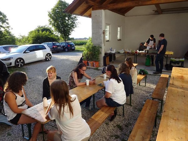 Grillen und Filmabend